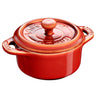 STAUB | CERAMIQUE - Mini Cocotte - Ø 100mm - rund - keramik - antik kobber