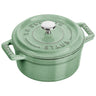 STAUB | LA COCOTTE - Mini Cocotte - Ø 100mm - Støbejern - Salviegrøn