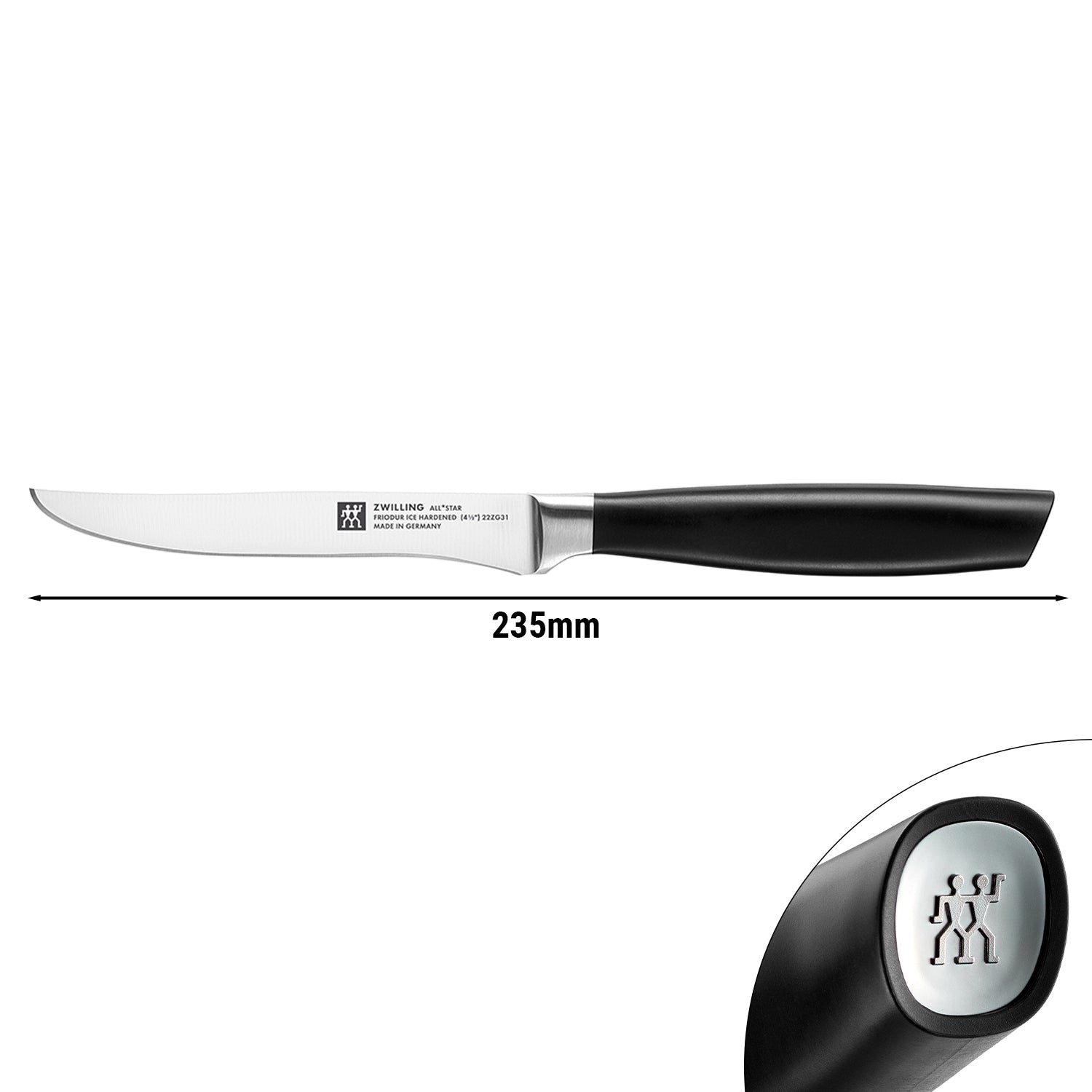 ZWILLING | ALL * STAR - Steakkniv - Blad: 120mm - Sølv