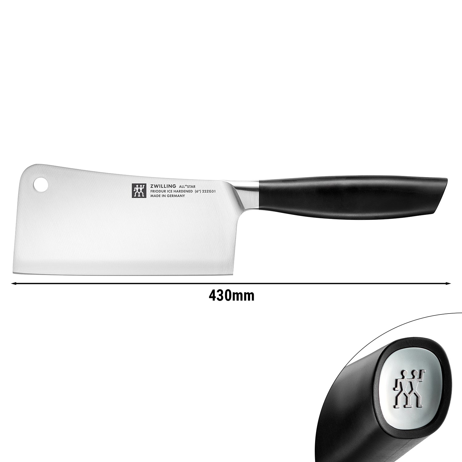 ZWILLING | ALL * STAR - Spaltekniv - Klinge: 150mm - Sølv