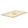 (6 stk.) Cambro | H-PAN™ - varmebestandigt GN-fladt låg 1/1 - med greb - rav