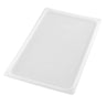 (6 stk.) CAMBRO | Camwear® polypropylen GN-låg 1/1 - lufttæt - mælkefarvet