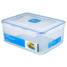 (6 stk.) LocknLock | Multifunktionsboks Classic - 5,5 liter - med drypbakke - gennemsigtig