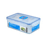 (6 stk.) LocknLock | Multifunktionsboks Classic - 1 liter - med drypbakke - gennemsigtig