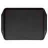 (24 stk.) CAMBRO | Fastfood-bakke - rektangulær - 430x300 mm - højt profil med håndtag - Sort