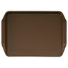 (24 stk.) CAMBRO | Fastfood-bakke - rektangulær - 430x300 mm - højt profil med håndtag - Brun