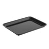 Serveringsplade - GN 1/2 - plast - sort