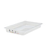 (6 stk.) CAMBRO | SafeTrak - Polypropylenbeholdere GN 1/1 - Milky - Højde: 65mm
