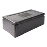 (3 stk.) THERMO FUTURE BOX | Termoboks MENU 3 PLUS – 23 liter – Sort