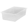 (6 stk.) CAMBRO | Camwear® polypropylen GN-beholdere 1/1 - mælkefarvet - dybde 150 mm