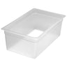 (6 stk.) CAMBRO | Camwear® polypropylen GN-beholdere 1/1 - mælkefarvet - dybde 200 mm