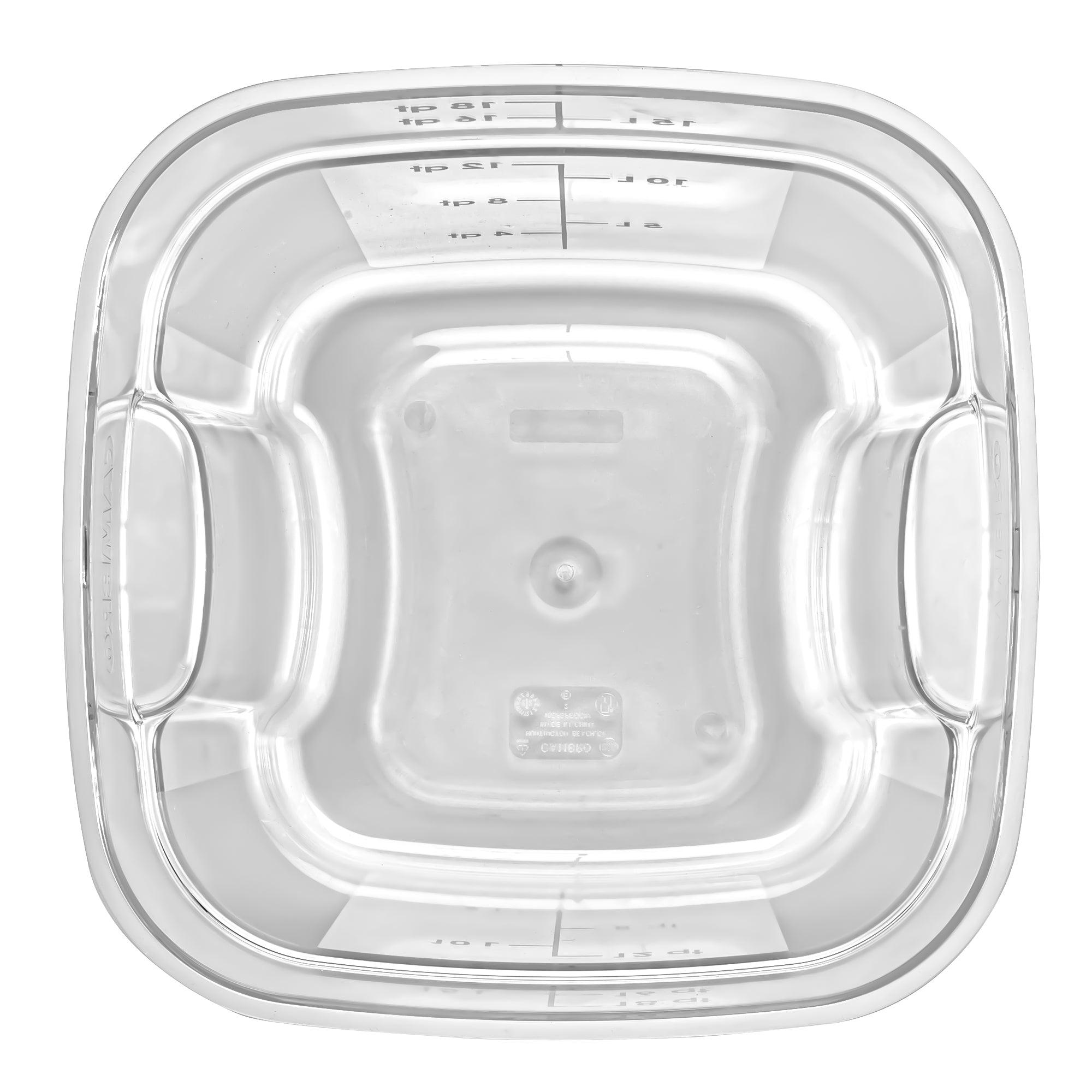 CAMBRO | CAMWEAR® FreshPro beholder - 17,2 liter - gennemsigtig