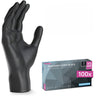 (10 stk.) ARNOWA | Engangshandsker af latex - 100 stk. - Størrelse XS - Sort