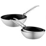 Wokpandesæt - aluminium - Ø 24 / 28 / 30 cm - non-stick belægning