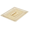 (6 stk.) Cambro | H-PAN™ - varmebestandigt GN-fladt låg 1/2 - med greb - rav