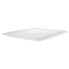(6 stk.) CAMBRO | Camwear® polypropylen GN-låg 1/2 - lufttæt - mælkefarvet