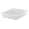 (6 stk.) CAMBRO | Camwear® polypropylen GN-beholdere 1/2 - mælkefarvet - dybde 65 mm