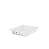 (6 stk.) CAMBRO | SafeTrak - Polypropylenbeholdere GN 1/2 - Milky - Højde: 65mm