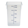 (6 stk.) CAMBRO | CAMSQUARES® - Beholder - 20, 8 liter - Transparent