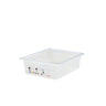 (6 stk.) CAMBRO | SafeTrak - Polypropylenbeholdere GN 1/2 - Milky - Højde: 100mm