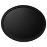 (6 stk.) CAMBRO | CAMTREAD® - Glasfiberbakke - oval - 685x560 mm - lav profil - sort