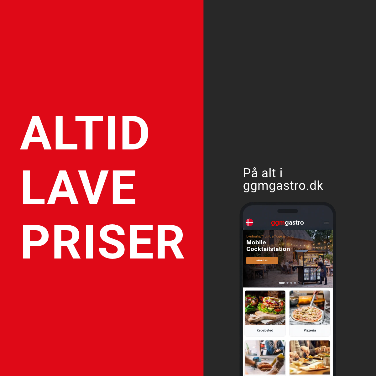 altid lave priser