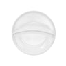 (12 stk.) THERMO FUTURE BOX | Porcelænstallerken – Rund – 2-delt – Hvid