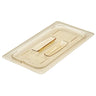 (6 stk.) Cambro | H-PAN™ - varmebestandigt GN-fladlåg 1/3 - med greb - ravfarvet
