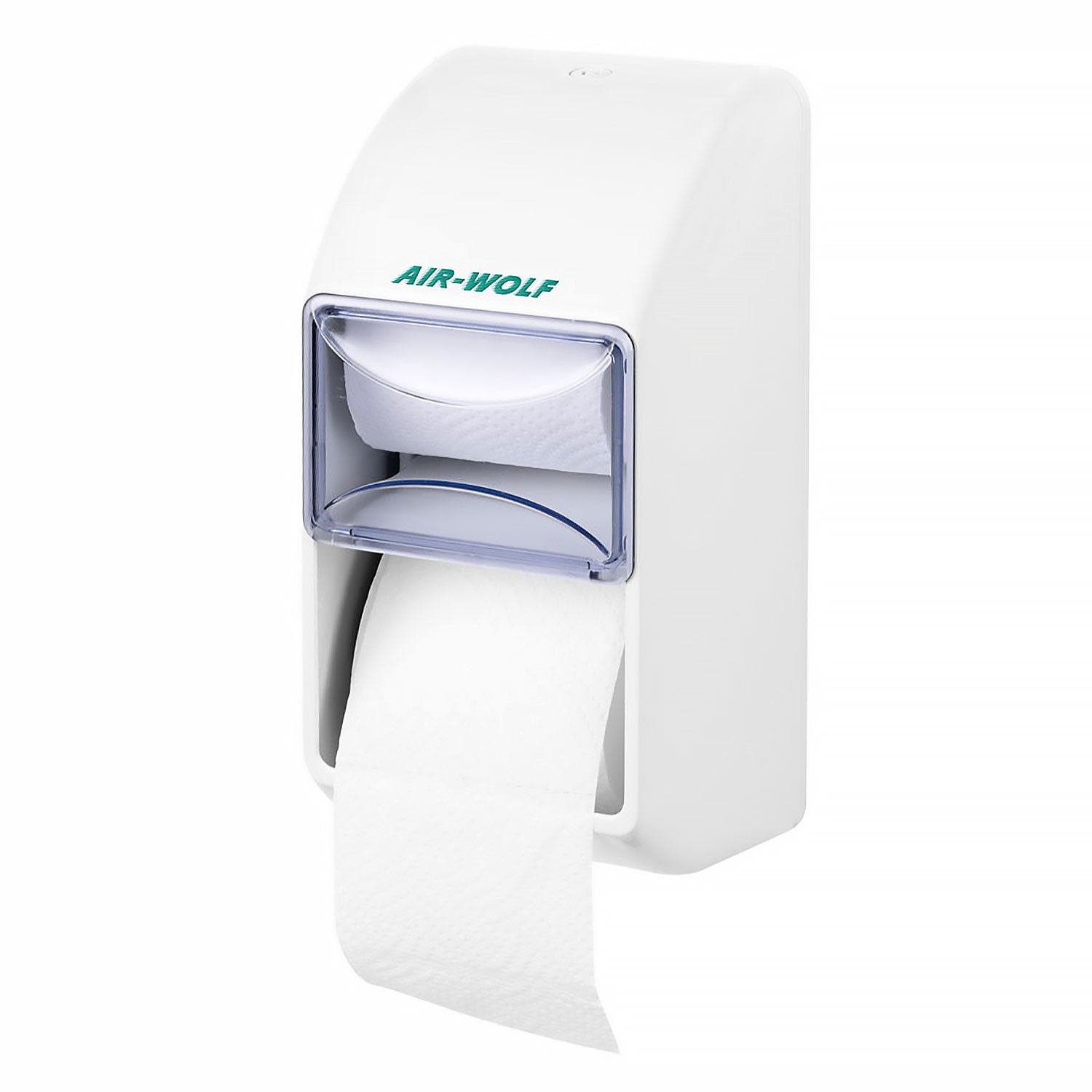 AIR-WOLF | WC-papirdispenser til 2 husholdningsruller - ABS-plast - hvid