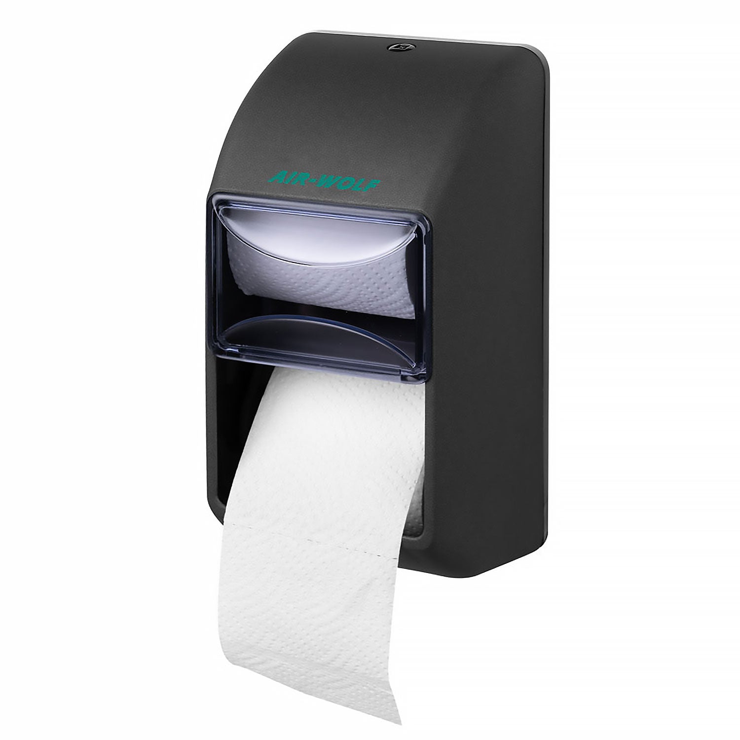 AIR-WOLF | WC-papirdispenser til 2 husholdningsruller - ABS-plast - antracit