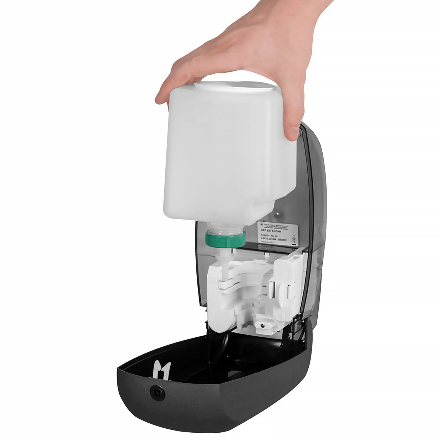 AIR-WOLF | Sæbedispenser med sensor - 1200 ml - ABS-plast - antracit