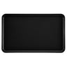 (12 stk.) CAMBRO | CAMTREAD® - Glasfiberbakke - rektangulær - 325x530mm - Sort