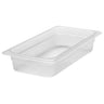 (6 stk.) CAMBRO | Camwear® polypropylen GN-beholder 1/3 - mælkeagtig - dybde 65 mm