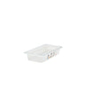 (6 stk.) CAMBRO | SafeTrak - Polypropylenbeholdere GN 1/3 - Milky - Højde: 65mm