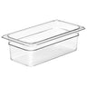 (6 stk.) CAMBRO | Camview® - Copolymer GN-beholder 1/3 - Klar - Højde: 100 mm - BPA-fri