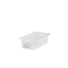 (6 stk.) CAMBRO | SafeTrak - Polypropylenbeholdere GN 1/3 - Milky - Højde: 100mm