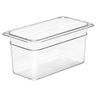 (6 stk.) CAMBRO | Camview® - Copolymer GN-beholder 1/2 - Klar - Højde: 150 mm - BPA-fri