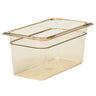 (6 stk.) CAMBRO | H-PAN™ Varmebestandige GN-beholdere 1/3 - Ravfarvet - Dybde 150 mm