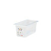 (6 stk.) CAMBRO | SafeTrak - Polypropylenbeholdere GN 1/3 - Milky - Højde: 150mm
