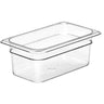 (6 stk.) CAMBRO | Camview® - Copolymer GN-beholder 1/4 - Klar - Højde: 100 mm - BPA-fri