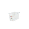 (6 stk.) CAMBRO | SafeTrak - Polypropylenbeholdere GN 1/4 - Milky - Højde: 150mm