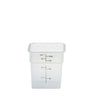 (6 stk.) CAMBRO | CAMSQUARES® - Beholder - 3,8 liter - Transparent