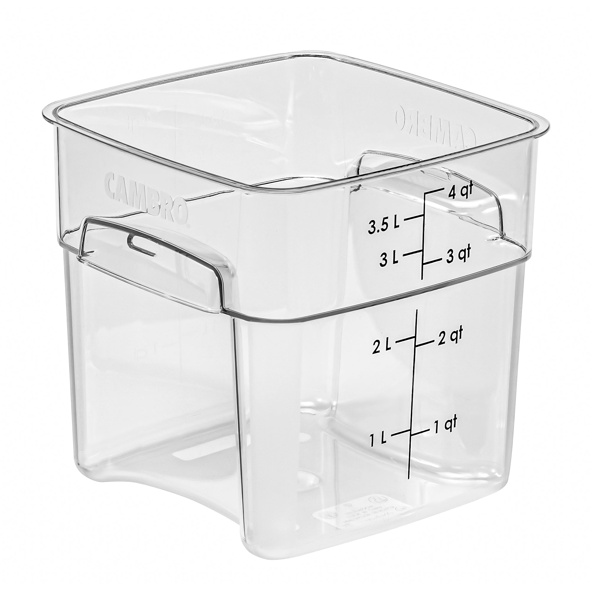 CAMBRO | CAMWEAR® FreshPro-beholder - 3,8 liter - gennemsigtig