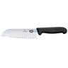 VICTORINOX | FIBROX - Santokukniv med savtakket kant - Blad 170 mm