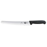 VICTORINOX | FIBROX - Brød- og wienerbrødskniv med savtakket kant - Blad: 260 mm