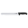 VICTORINOX | FIBROX - Skinkekniv med bølget kant - Blad: 300 mm
