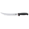 VICTORINOX | FIBROX DUAL GRIP - Slagterkniv med bølget kant - Blad: 250 mm