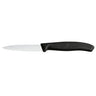 VICTORINOX | SWISS CLASSIC - Spidskniv med savtakket æg - Blad: 80 mm