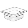 (6 stk.) CAMBRO | Camview® - Copolymer GN-beholder 1/6 - Klar - Højde: 65 mm - BPA-fri