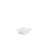 (6 stk.) CAMBRO | SafeTrak - Polypropylenbeholdere GN 1/6 - Milky - Højde: 65mm